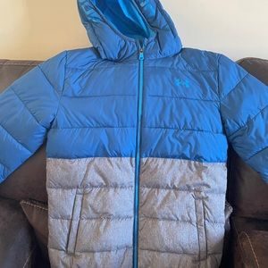 Youth XL Under-amour down puffer jacket.